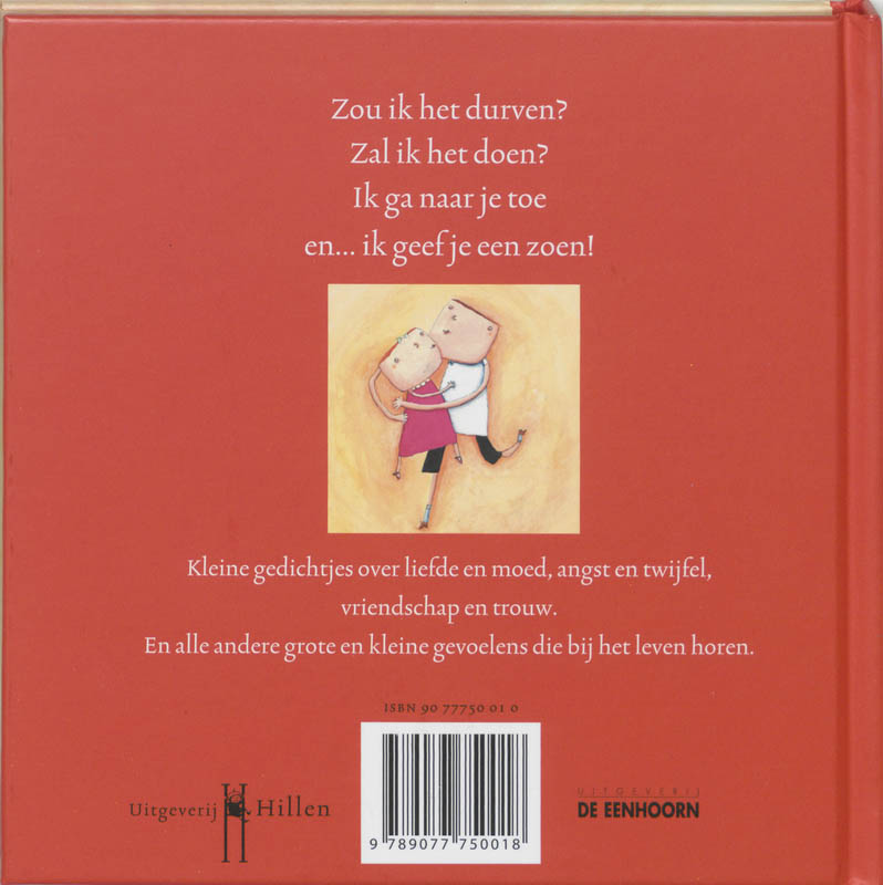 Achterkant van Ik geef je een zoen