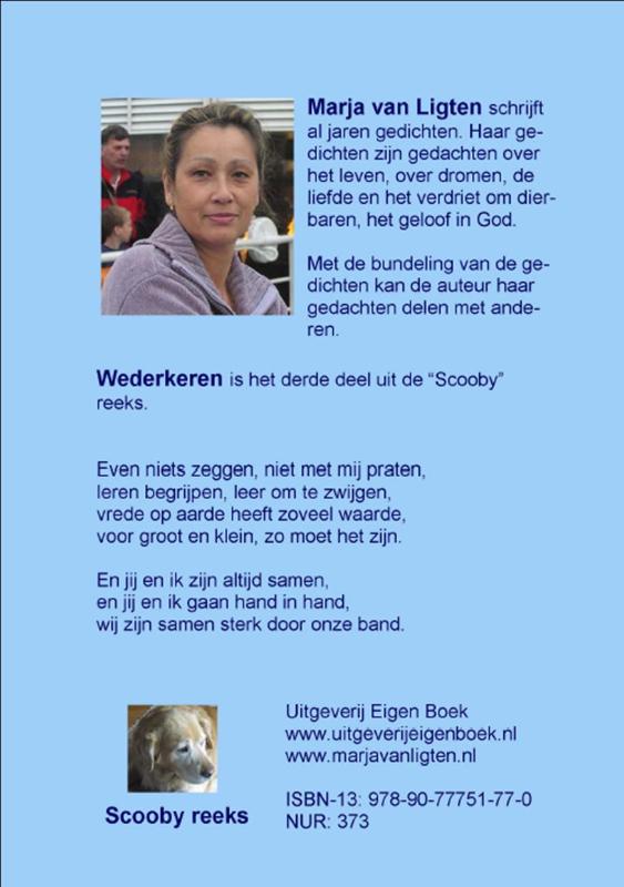 Achterkant van Scooby reeks