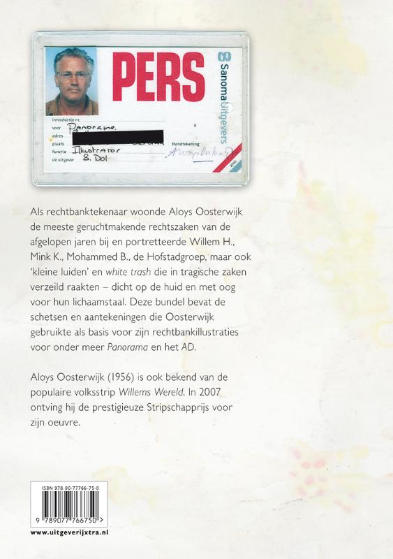Achterkant van Op de huid