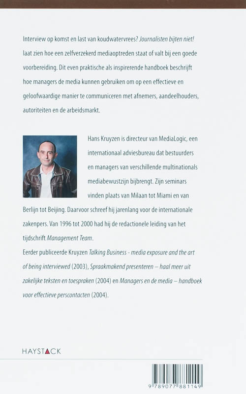 Achterkant van Journalisten bijten niet