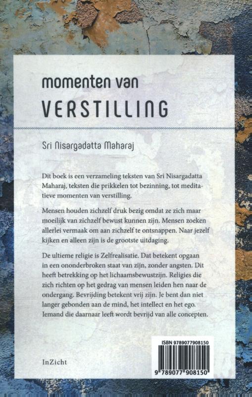 Achterkant van Momenten van verstilling