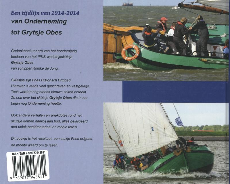 Achterkant van Van onderneming tot Grytsje obes