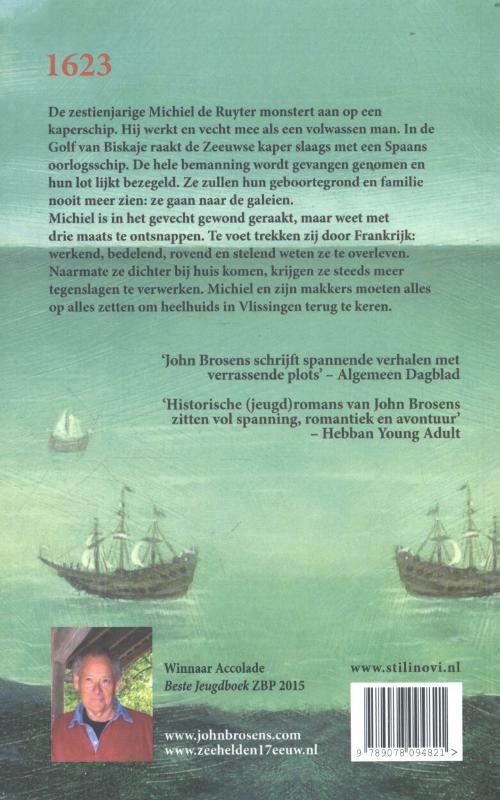 Achterkant van Koers pal Noord