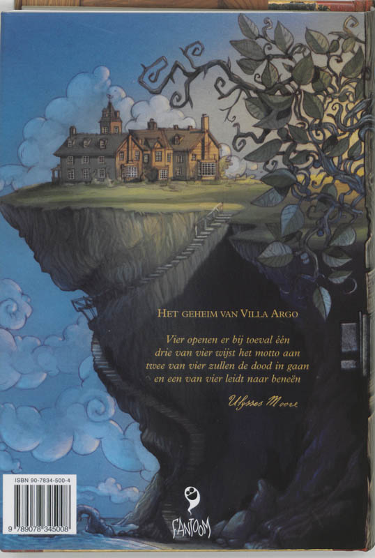 Achterkant van 1 Het geheim van Villa Argo