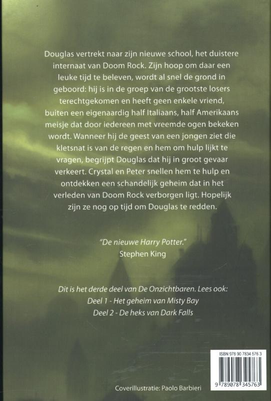 Achterkant van III De onzichtbaren