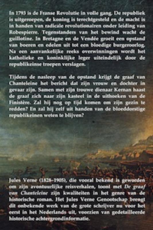 Achterkant van De graaf van Chanteleine
