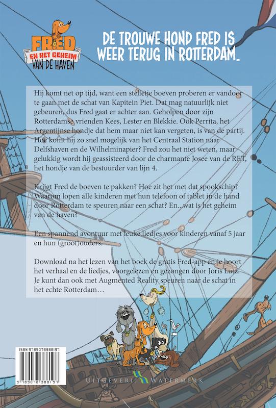 Achterkant van Fred en het geheim van de haven