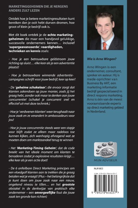 Achterkant van De Dood Van Traditionele Marketing