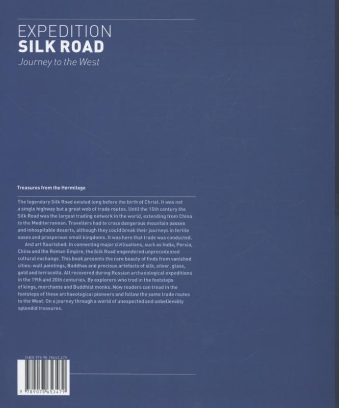 Achterkant van Expedition silk road