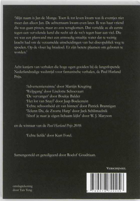 Achterkant van Echte Liefde