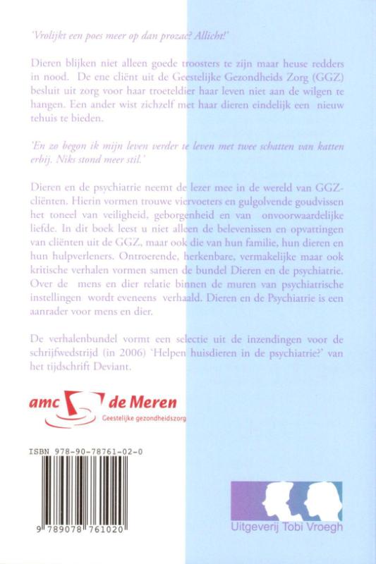 Achterkant van Dieren en psychiatrie