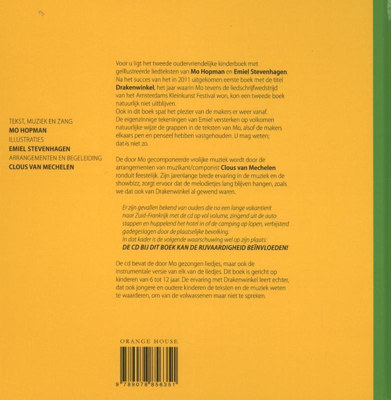 Achterkant van Kinderopknapkapper