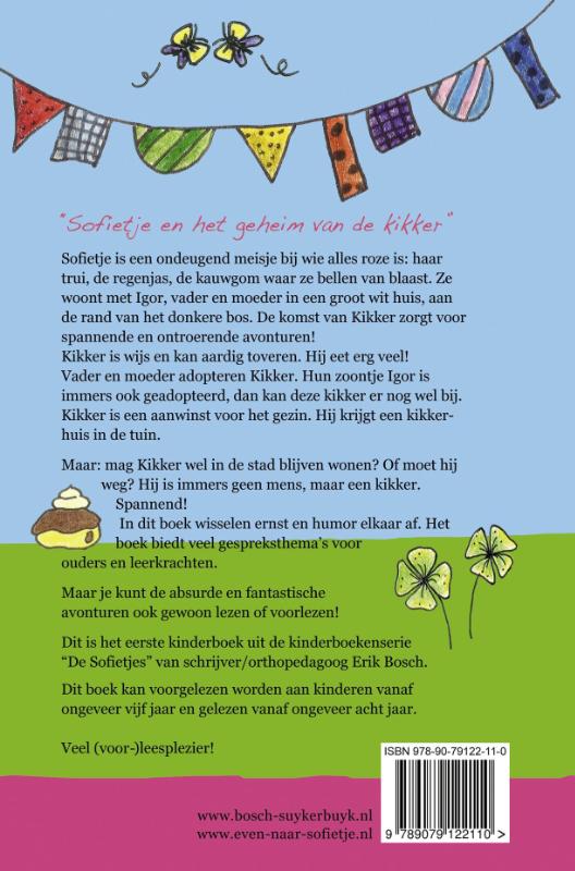 Achterkant van Sofietje en het geheim van de kikker