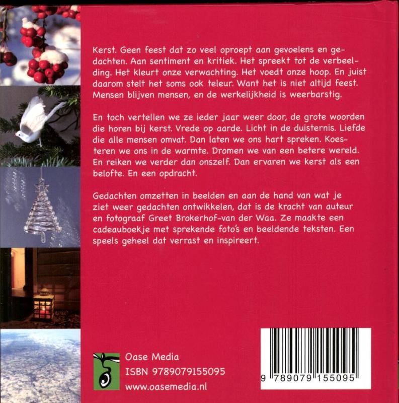 Achterkant van Kerst