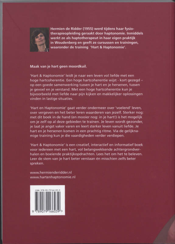 Achterkant van Hart & Haptonomie