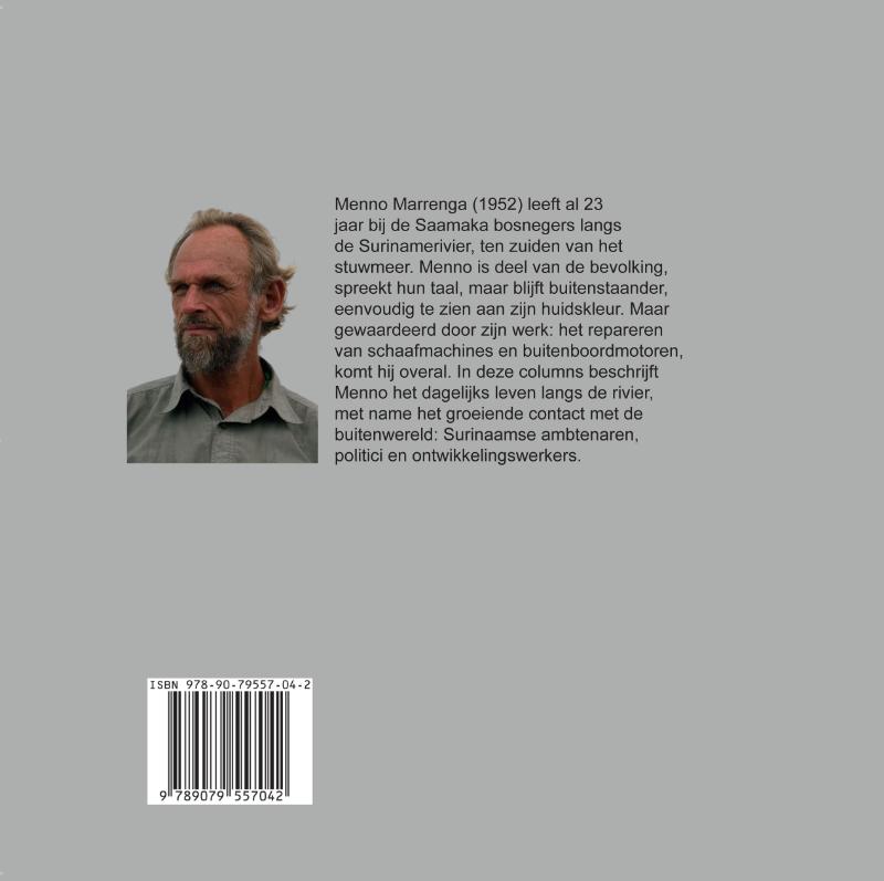 Achterkant van Saamaka