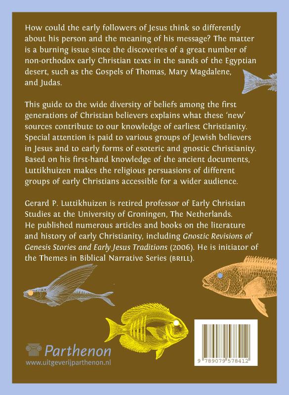 Achterkant van The diversity of earliest Christianity
