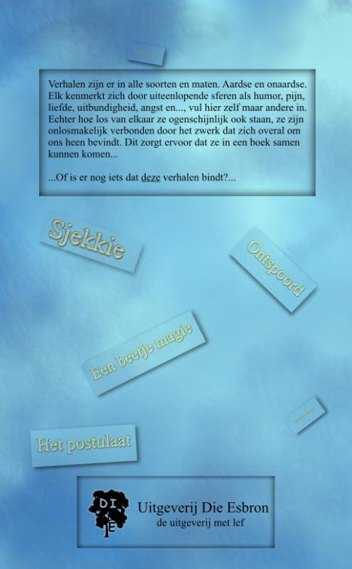 Achterkant van Een zwerk vol aardse en onaardse verhalen