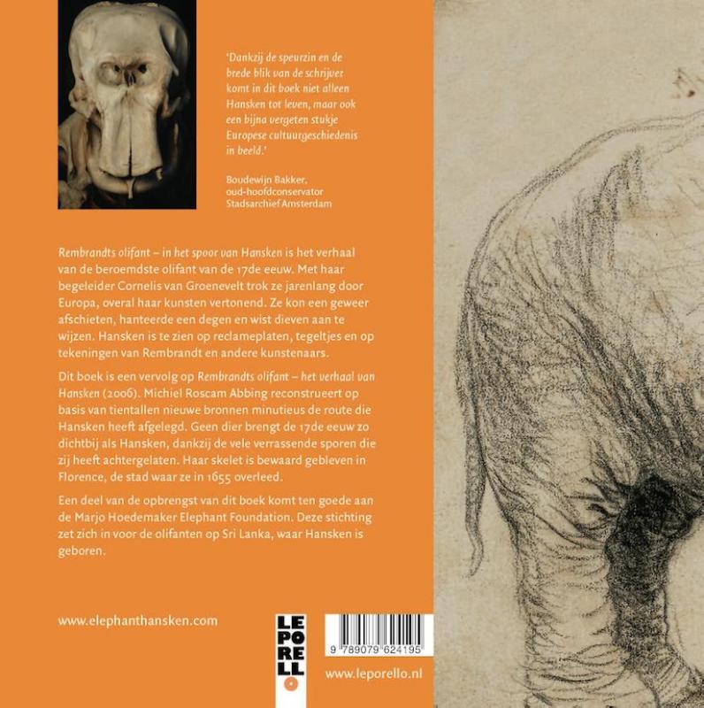 Achterkant van Rembrandts olifant