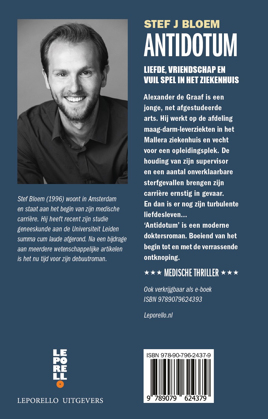 Achterkant van Antidotum
