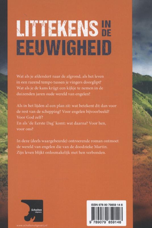 Achterkant van Littekens in de eeuwigheid