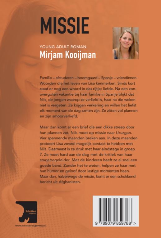Achterkant van Missie