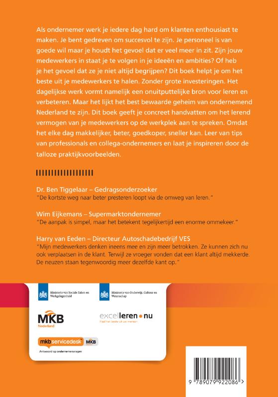 Achterkant van Leren Excelleren