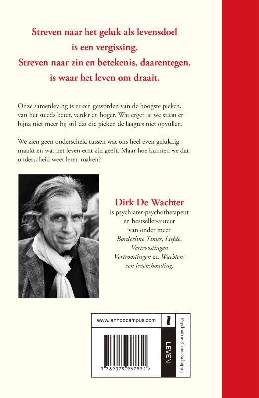 Achterkant van De kunst van het ongelukkig zijn - luxe editie