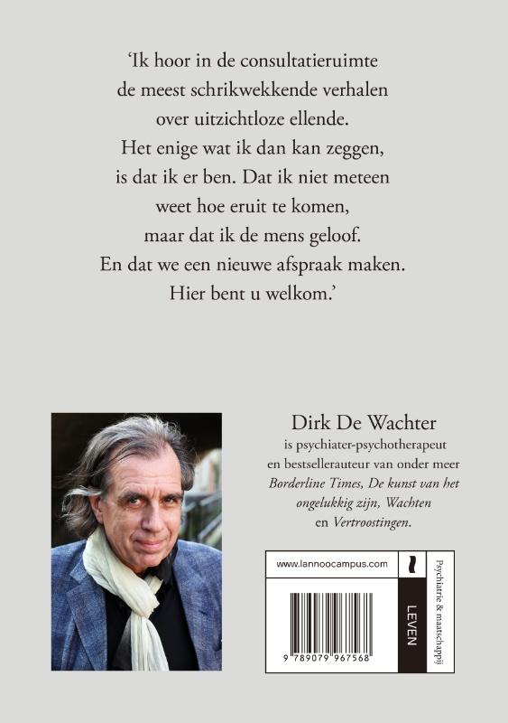 Achterkant van Waarom ik psychiater werd