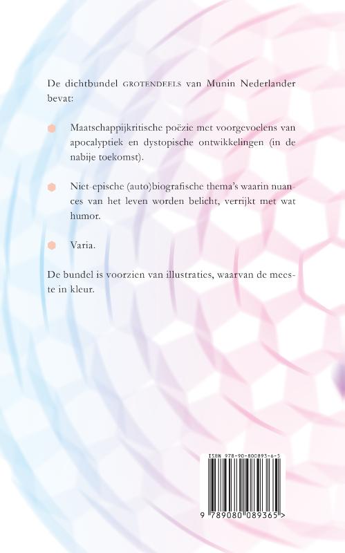 Achterkant van Grotendeels
