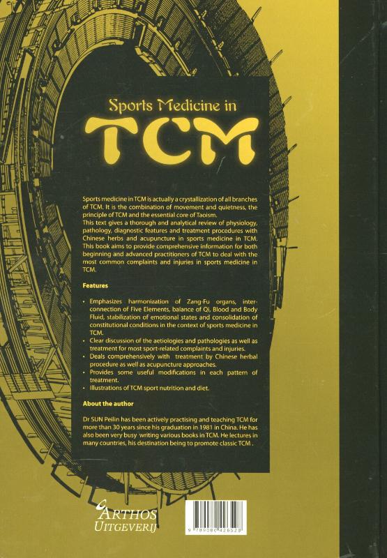 Achterkant van Sports medicine in TCM