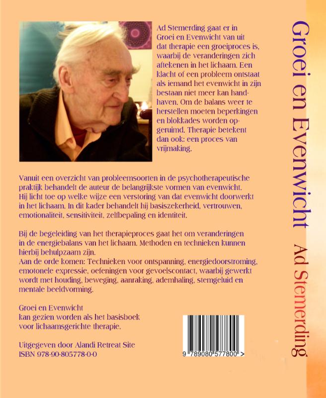 Achterkant van Groei en evenwicht