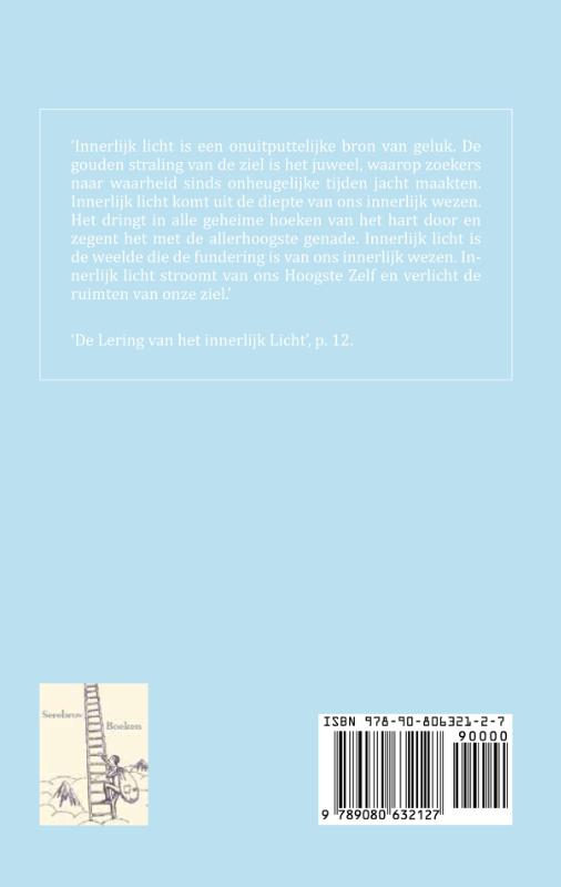 Achterkant van Lering van het innerlijk licht