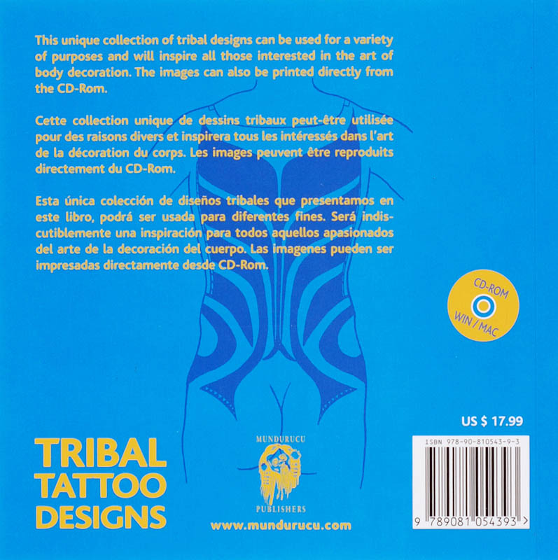Achterkant van Tribal Tattoo Designs from the Pacific