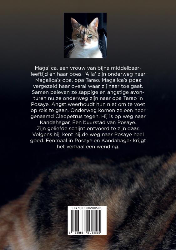 Achterkant van Magailca en Aila