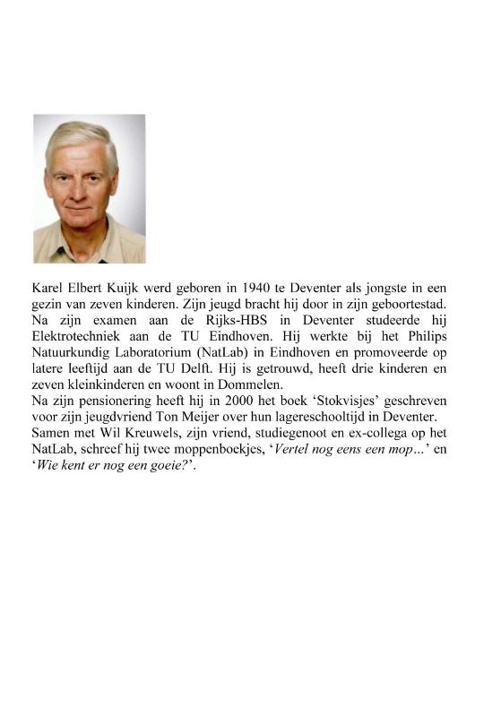 Achterkant van Uitvinden en andere verhalen