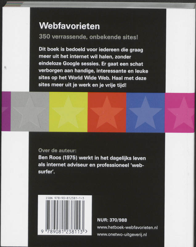 Achterkant van Webfavorieten