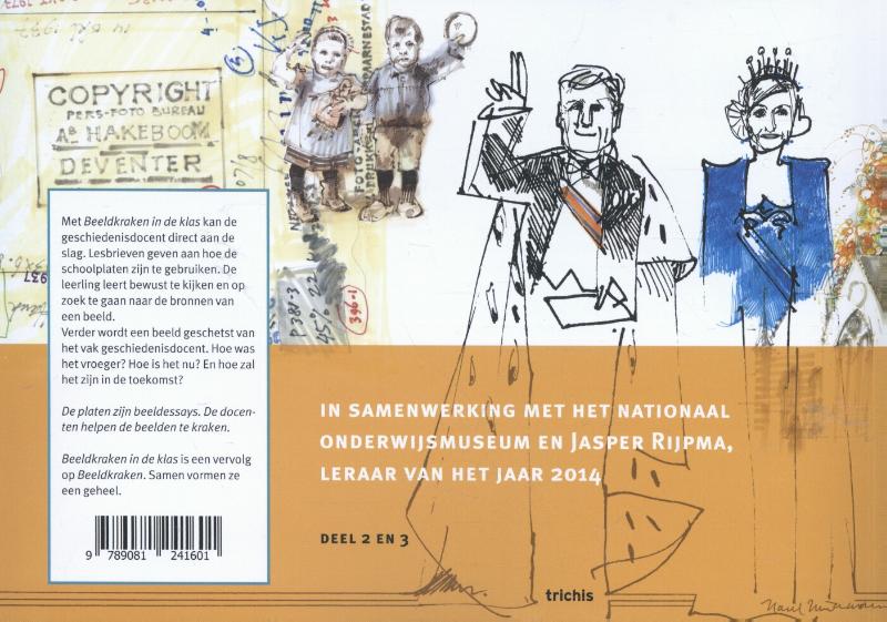 Achterkant van Beeldkraken in de klas