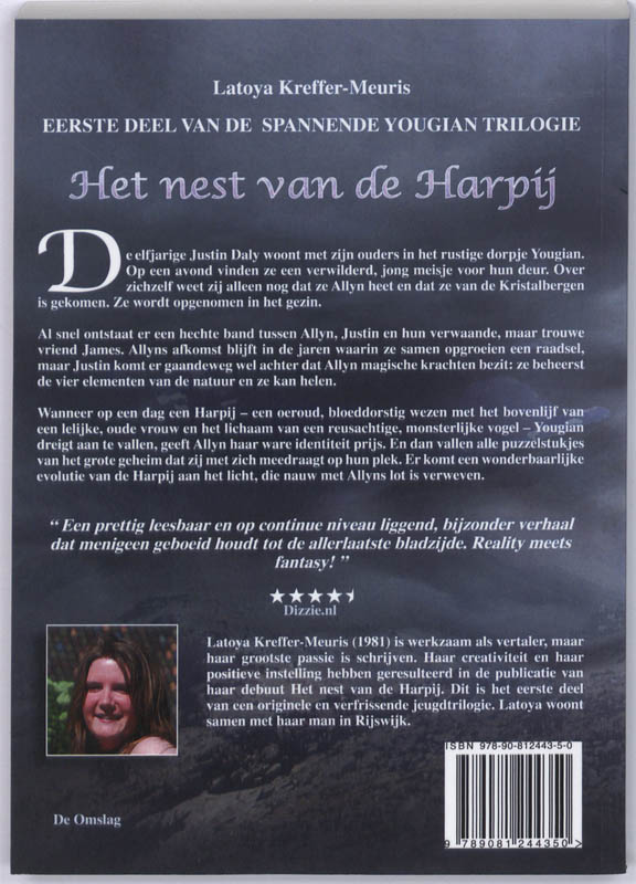 Achterkant van Het nest van de Harpij