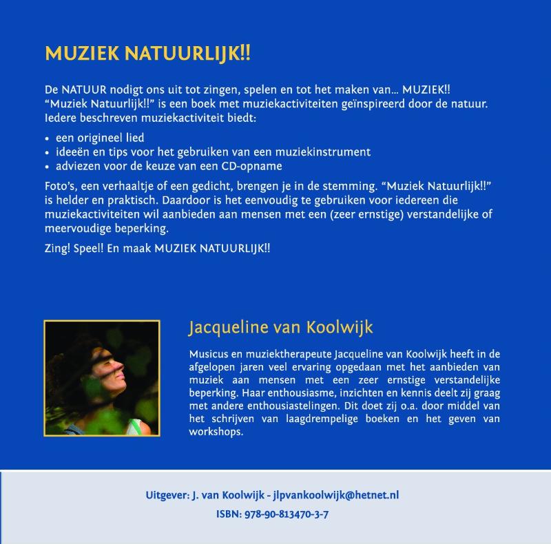 Achterkant van Muziek Natuurlijk!!