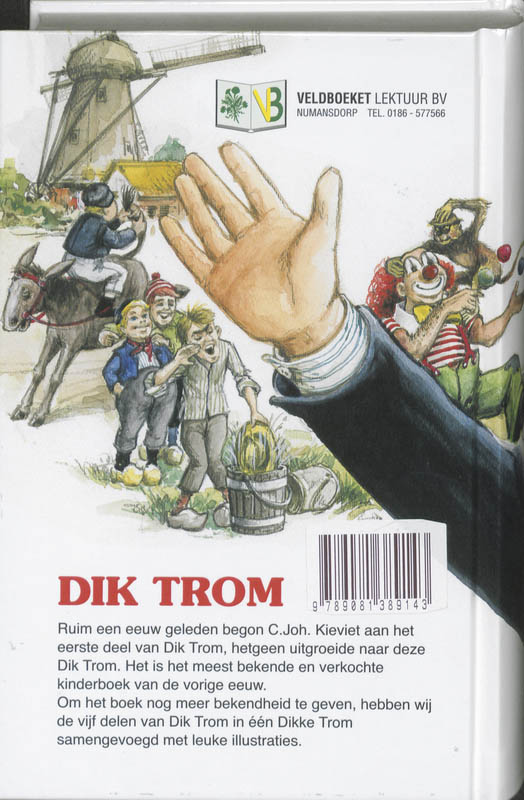 Achterkant van De Dikke Trom