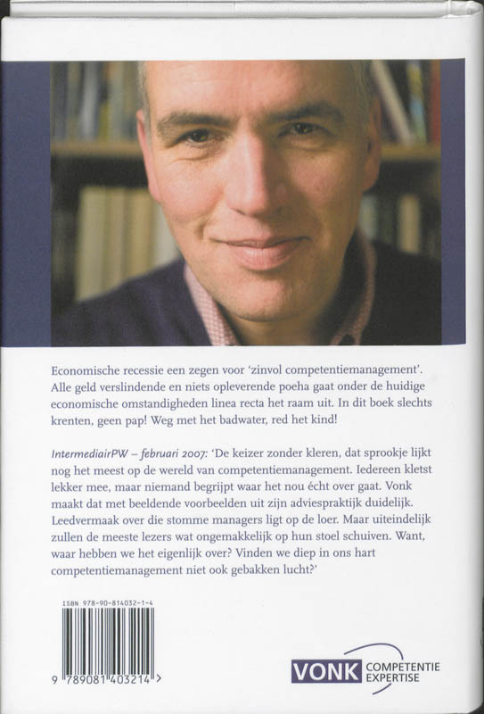 Achterkant van Neem nooit competente mensen aan