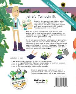 Achterkant van Jelle's tuinschrift