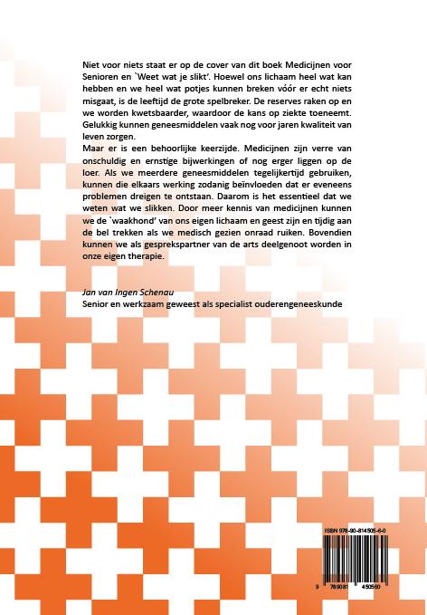 Achterkant van Medicijnen voor senioren