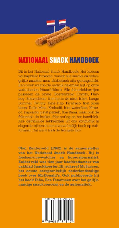 Achterkant van Nationaal snack handboek