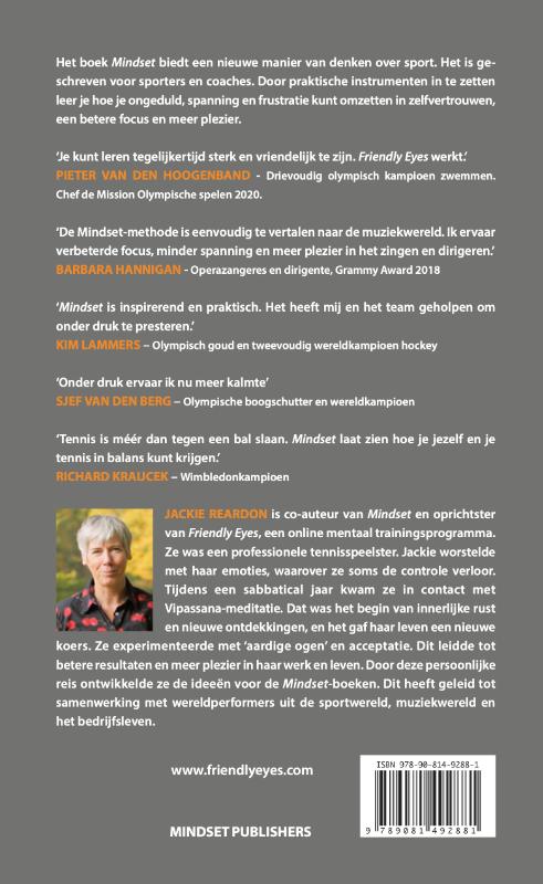 Achterkant van Mindset
