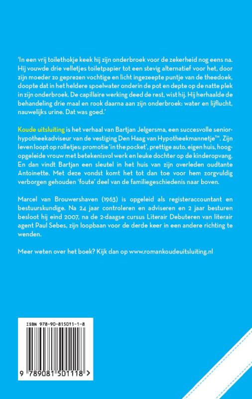 Achterkant van Koude Uitsluiting