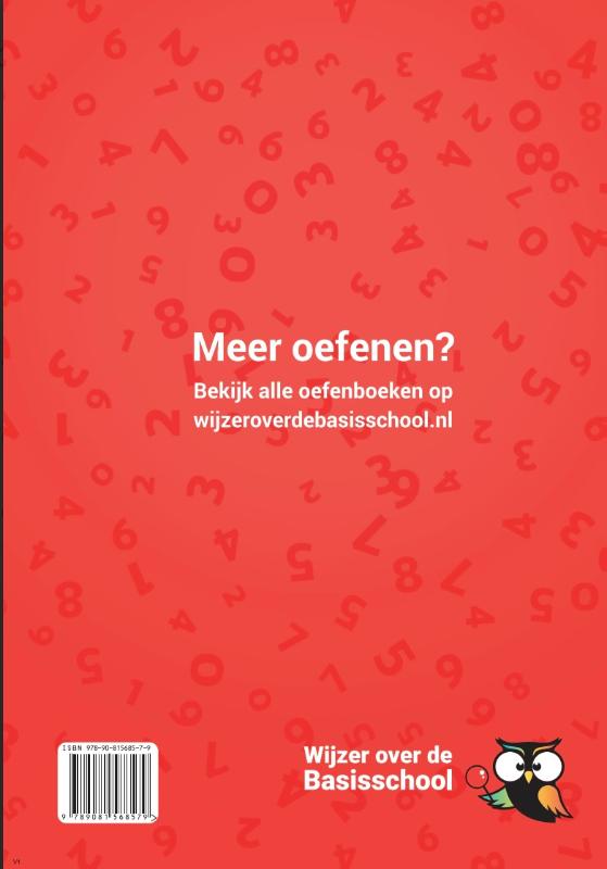 Achterkant van Oefenboek