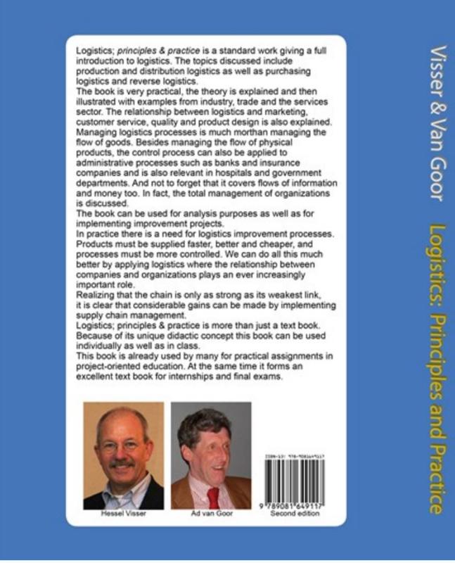 Achterkant van Logistics: Principles and Practice