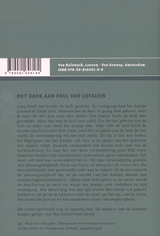Achterkant van Jaargang 13, nr 1 april 2015